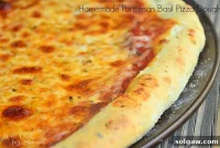 Parmesan Basil Infused Pizza Dough