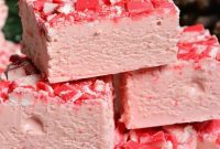 Peppermint White Chocolate Dream Fudge