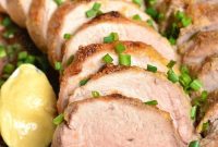 Caramelized Dijon Pork Tenderloin