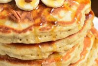 Fluffy Banana Pancakes