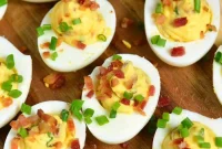 Smoky Bacon Deviled Eggs