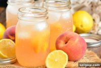 Golden Peach Lemonade