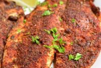 Spicy Crispy Tilapia Fillets