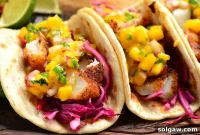 Zesty Charred Fish Tacos