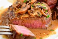 Sizzling Cognac Steak