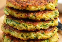Crispy Zucchini Fritters