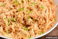 Effortless Buffalo Ranch Chicken Shreds