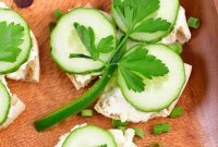 Emerald Isle Cucumber Bites