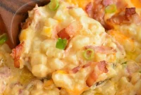 Ultimate Cheesy Loaded Potato Bake