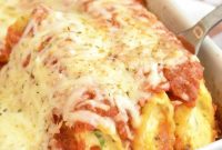 Irresistible Baked Manicotti