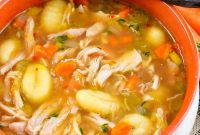 Effortless Chicken Gnocchi Soup