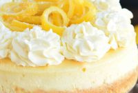 Sun-Kissed Lemon Cheesecake