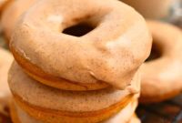 Homemade Pumpkin Spice Latte Donuts