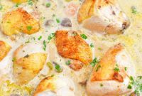 Comforting Creamy Chicken Fricassee