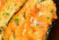 Zesty Lemon Garlic Butter Baked Cod