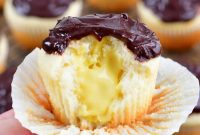 Boston Cream Dream Cupcakes