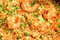 Golden Shrimp Fried Rice