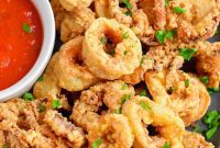 Golden Fried Calamari
