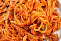 Effortless Instant Pot Spaghetti and Meat Sauce