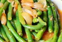 Savory French Onion Green Beans
