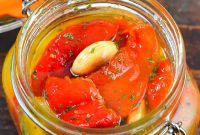 Sweet Smoky Roasted Red Peppers