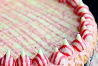 Oreo Crunch Peppermint Cheesecake