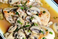 Savory Stuffed Chicken in Rich Marsala Sauce