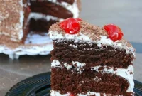 Rich Black Forest Cherry Cake