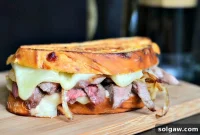 Hearty Steakhouse Grilled Cheese