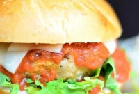 Parmesan Chicken Burger