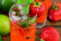 Refreshing Strawberry Mojito