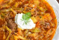 Traditional Shchi: Beef and Cabbage Comfort