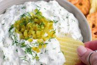 Creamy Dill Pickle Dip