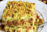 Velvet Pistachio Tiramisu