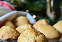 Festive White Chocolate Eggnog Muffins