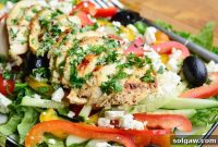Vibrant Mediterranean Chicken Salad