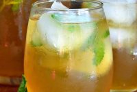Minted Honey Green Tea Cooler