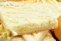 Zesty Lemon Cheesecake Bars