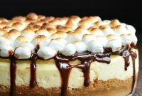 Toasted Marshmallow S’mores Cheesecake