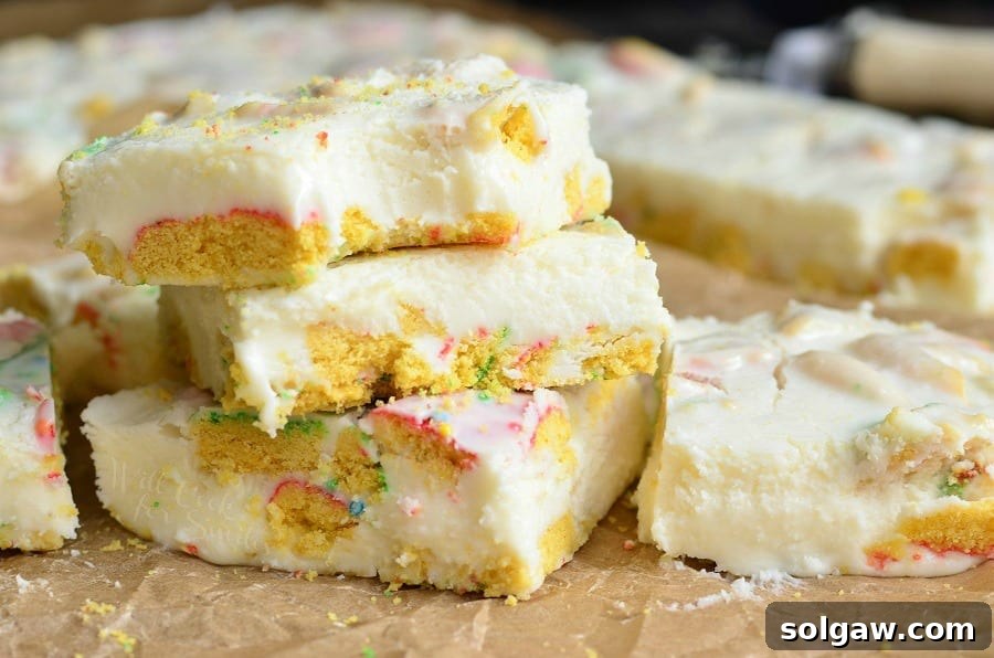 cookie fudge stacked up on parchment paper