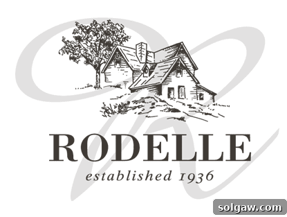 A small, illustrative image displaying a collection of Rodelle baking products, including vanilla extract, vanilla bean paste, gourmet baking cocoa, and vanilla beans, highlighting the brand's quality offerings.