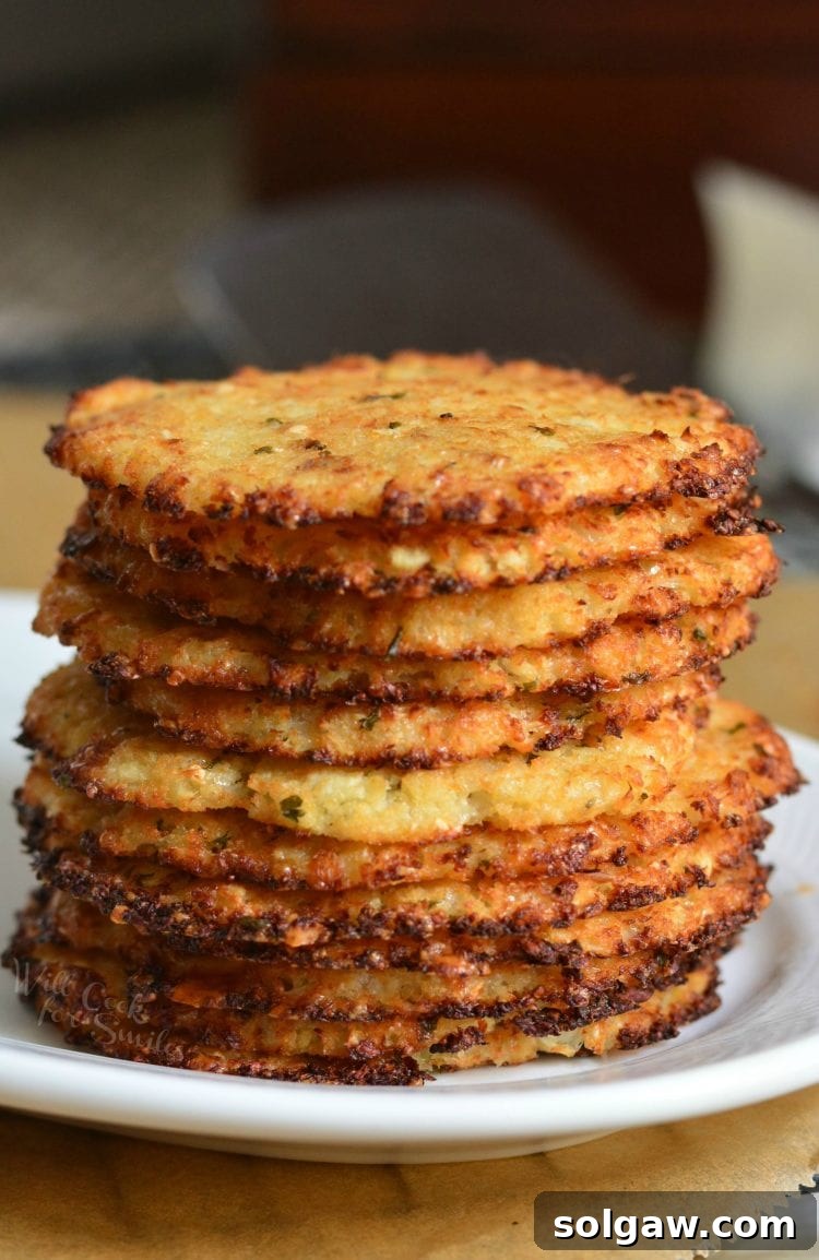 Cauliflower Parmesan Crisps recipe image