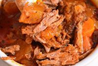 Tender Slow Cooker Pumpkin Pot Roast