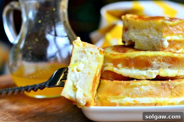 Orange Creamsicle French Toast