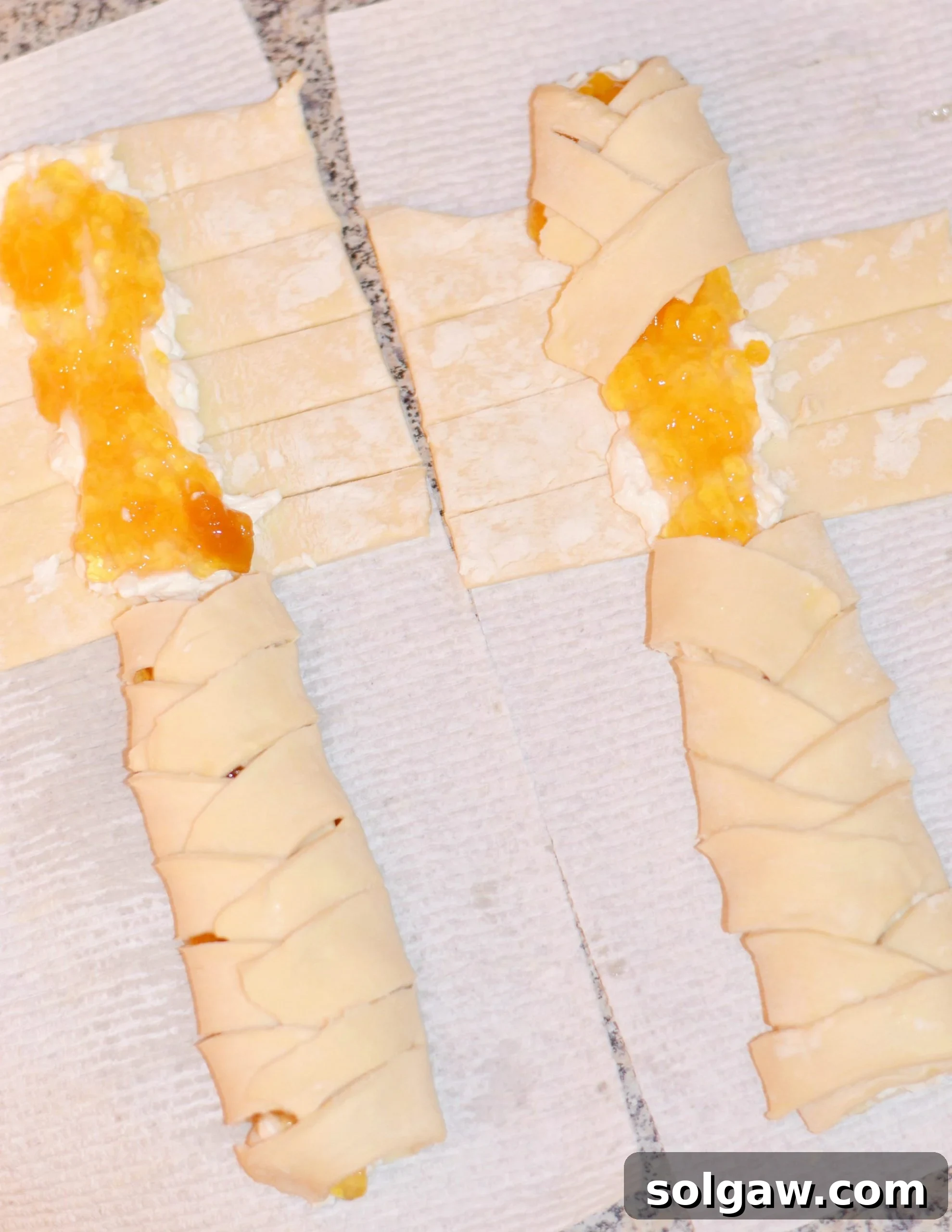 Easy Braided Breakfast Pastry