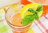 Strawberry Basil Lemonade