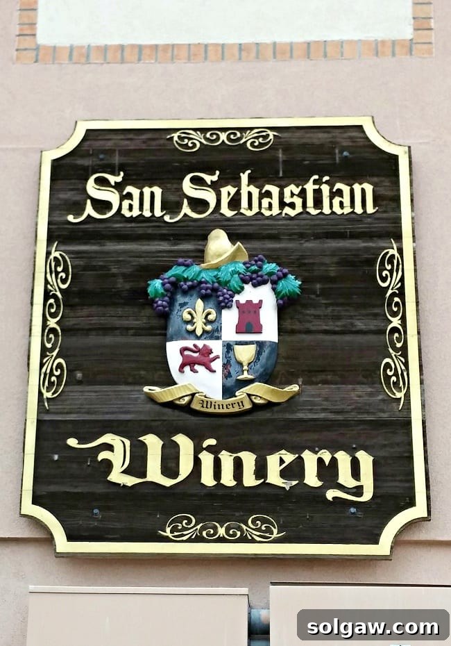 St. Augustine Winery Exterior - A Historic Landmark